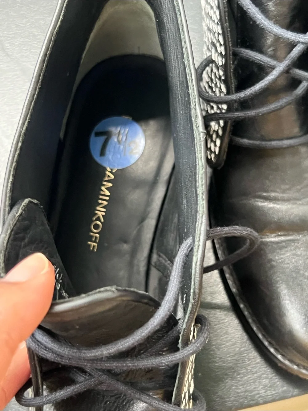Rebecca Minkoff black leather